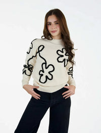 Suéter para Mujer Cuello Alto -The Cozy