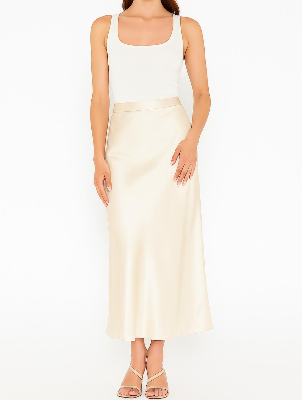 Falda Para Mujer Satín - The Abstract