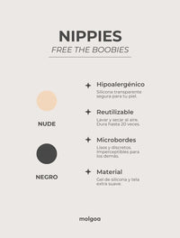 Nippies Lifting Brasier Invisible Levanta Busto con Adhesivo - Levanta Busto