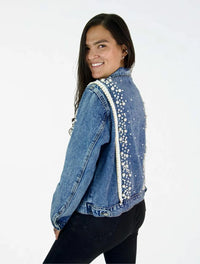 Chaqueta para Mujer Denim Perlas - The Explorer