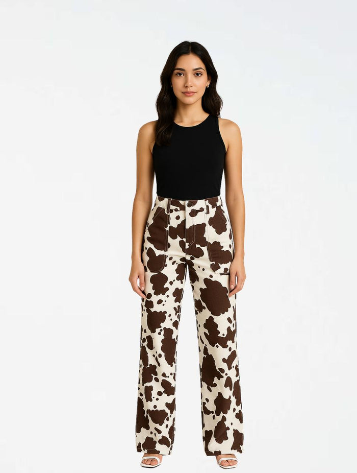 Pantalón Para Mujer Vaca - The Rodeo