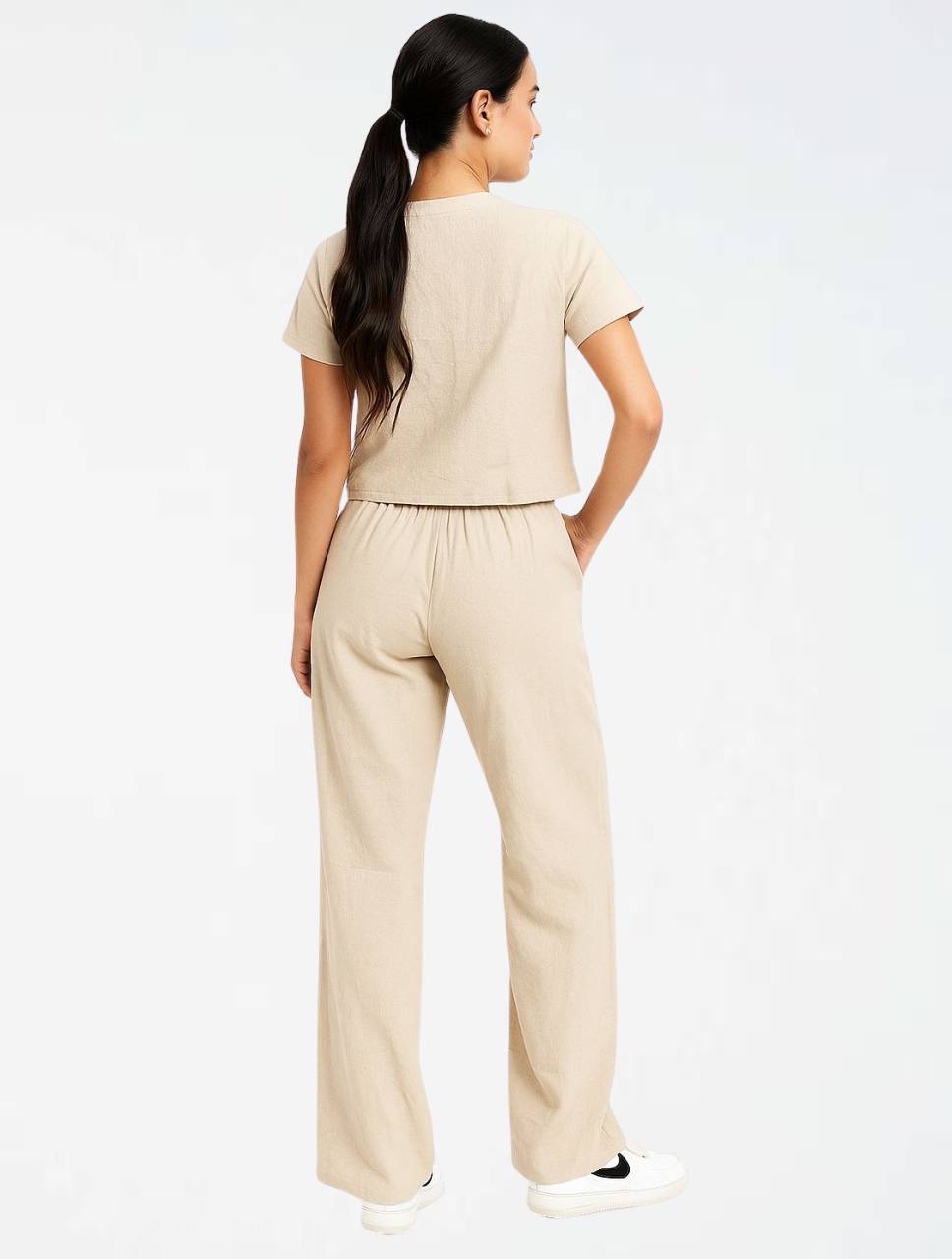 Set Para Mujer Pantalón y Blusa Mangas- Slow Living