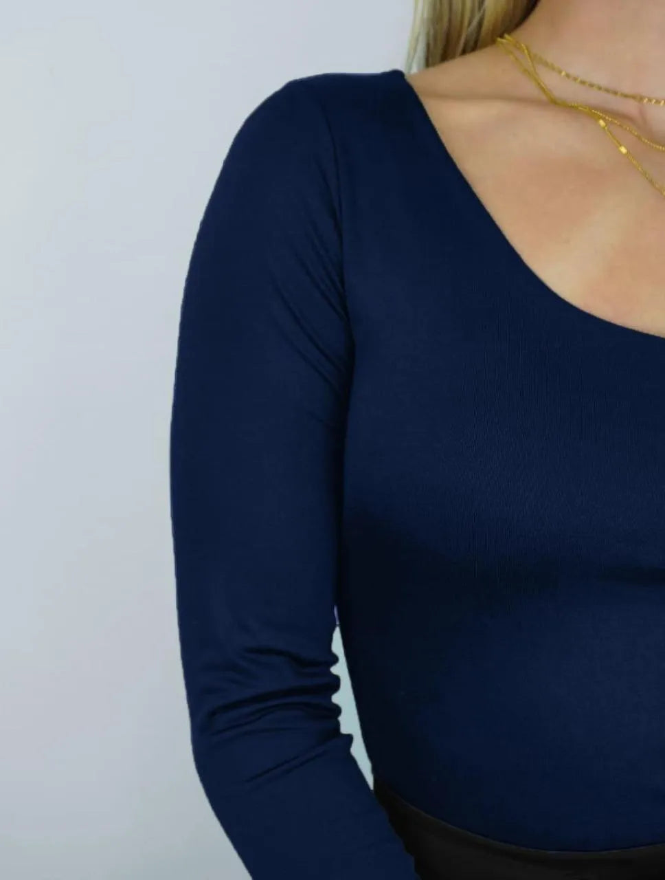 Body para Mujer Escote Redondo Manga Larga - Tahiti