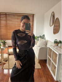 Blusa Manga Larga Mesh  - The Orbit