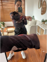 Blusa Manga Larga Mesh  - The Orbit