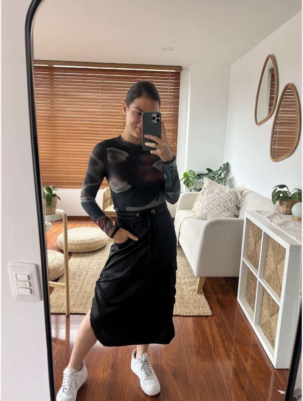 Blusa Manga Larga Mesh  - The Orbit