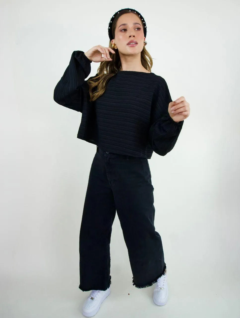 Blusa para Mujer Manga Larga Bombacha - The Visionary - Molgoa