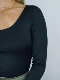 Body para Mujer Escote Redondo Manga Larga - Tahiti