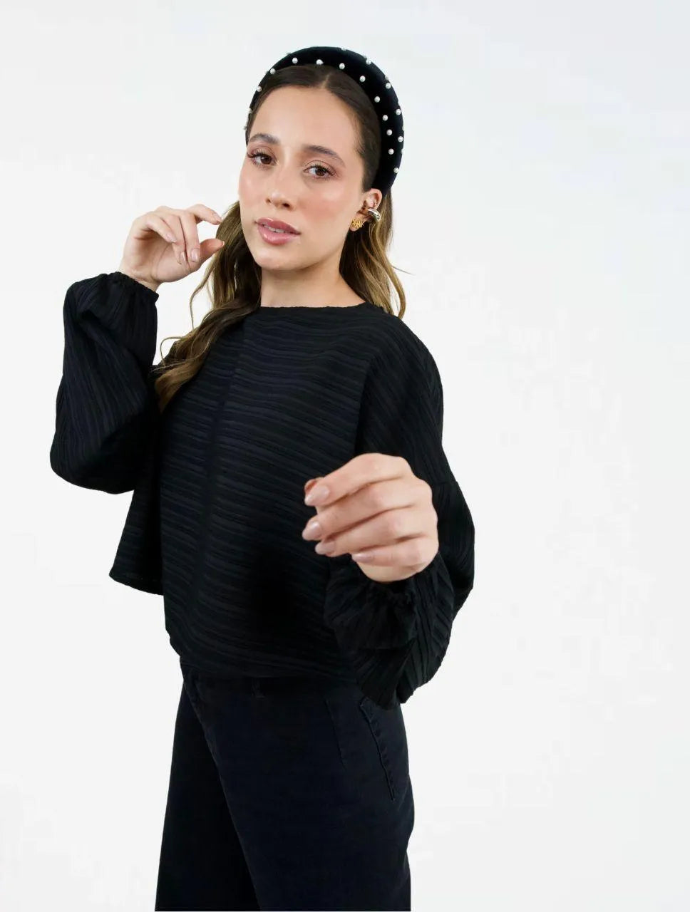 Blusa para Mujer Manga Larga Bombacha - The Visionary - Molgoa