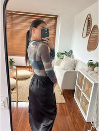 Blusa Manga Larga Mesh  - The Orbit