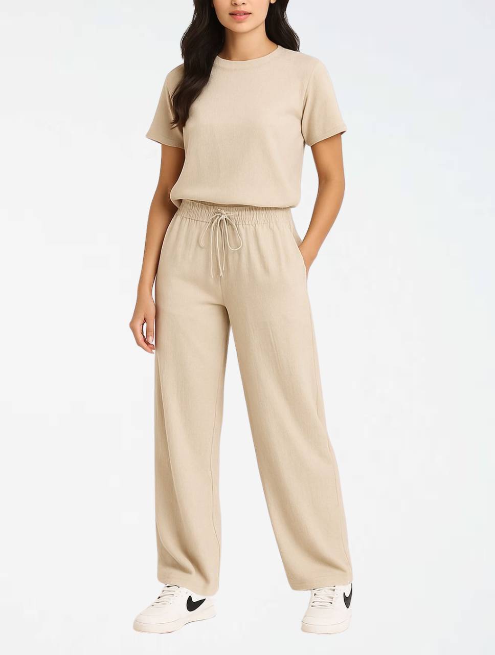 Set Para Mujer Pantalón y Blusa Mangas- Slow Living