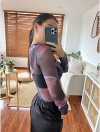 Blusa Manga Larga Mesh  - The Orbit