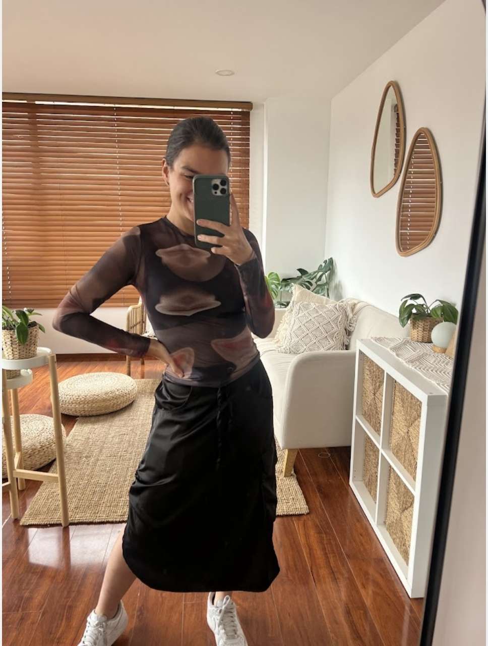 Blusa Manga Larga Mesh  - The Orbit