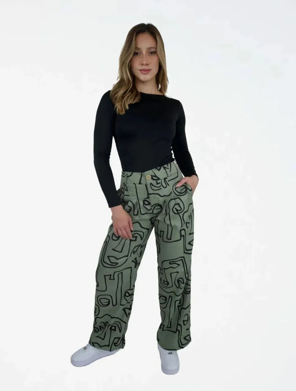 Pantalón para Mujer Con Cremallera - The Amalfi