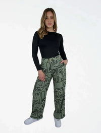 Pantalón para Mujer Con Cremallera - The Amalfi