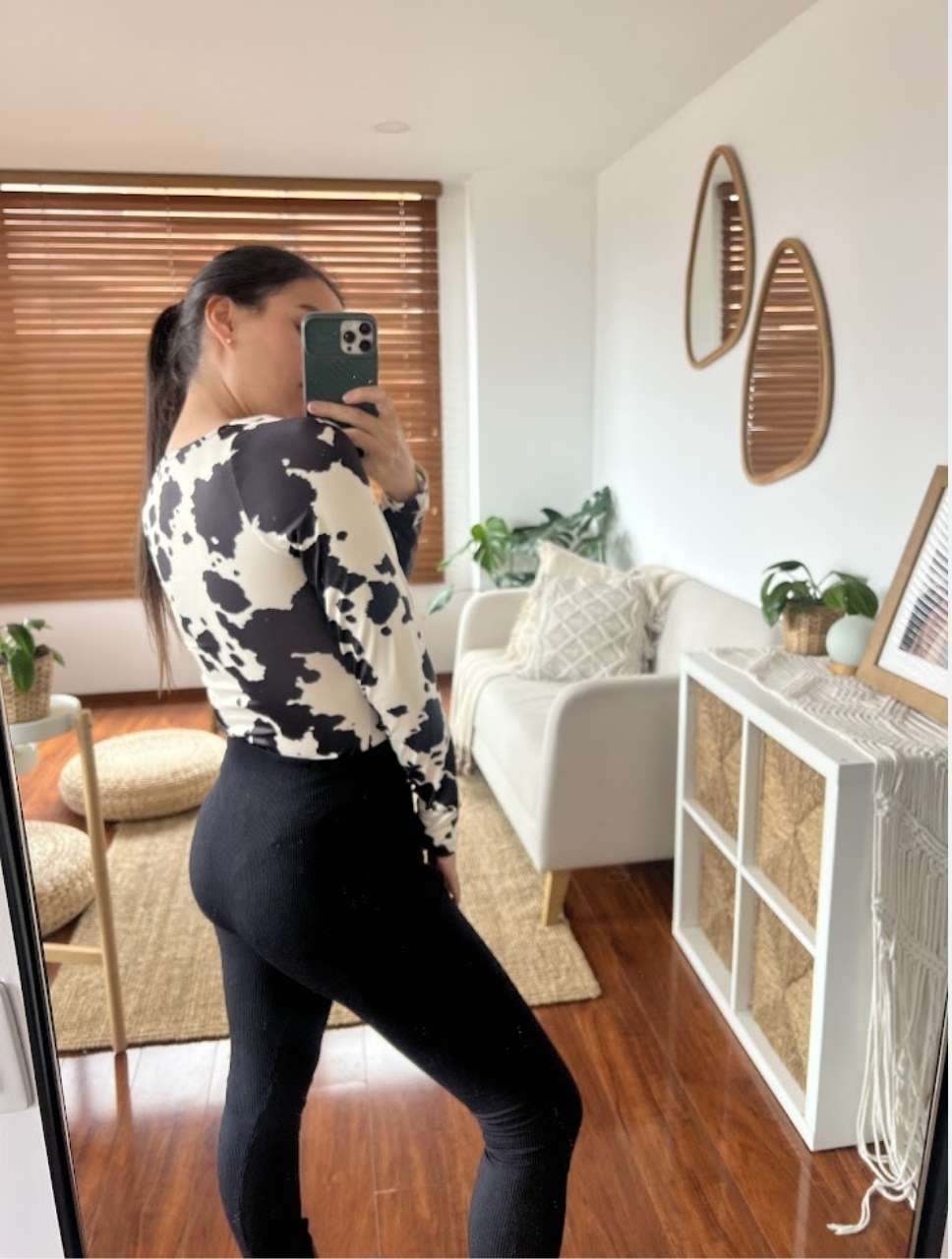 Body Para Mujer Estampado De Vaca - The Cow