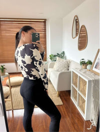 Body Para Mujer Estampado De Vaca - The Cow