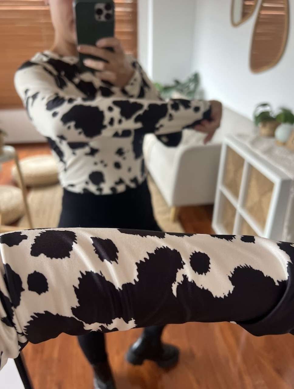 Body Para Mujer Estampado De Vaca - The Cow