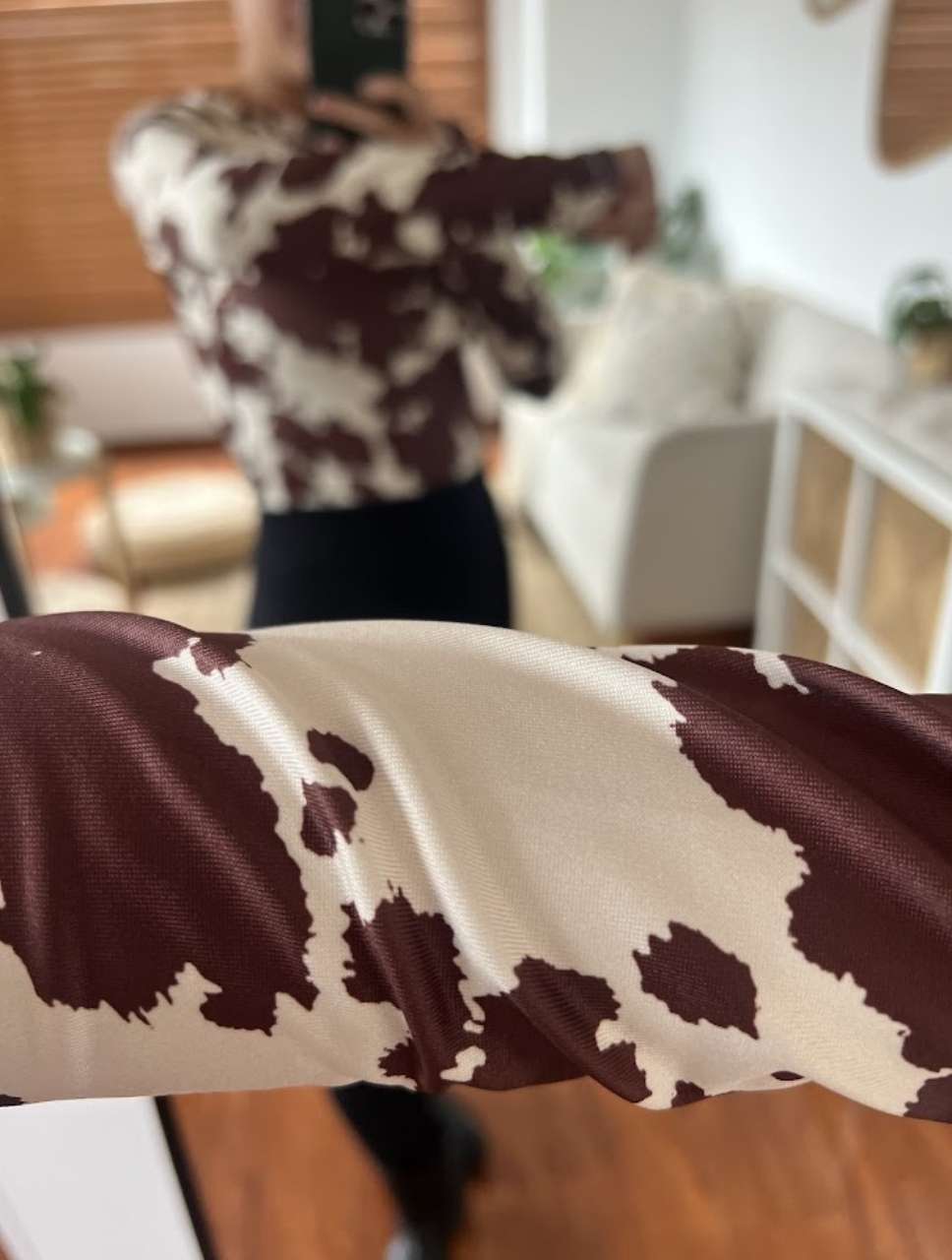 Body Para Mujer Estampado De Vaca - The Cow