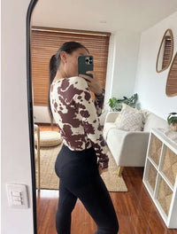 Body Para Mujer Estampado De Vaca - The Cow