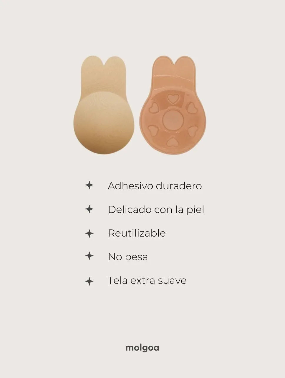 Nippies Lifting Brasier Invisible Levanta Busto con Adhesivo - Levanta Busto