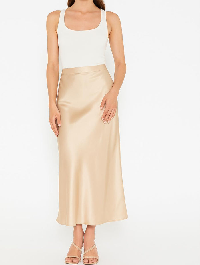 Falda Para Mujer Satín - The Abstract