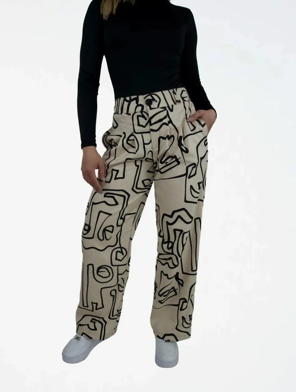 Pantalón para Mujer Con Cremallera - The Amalfi