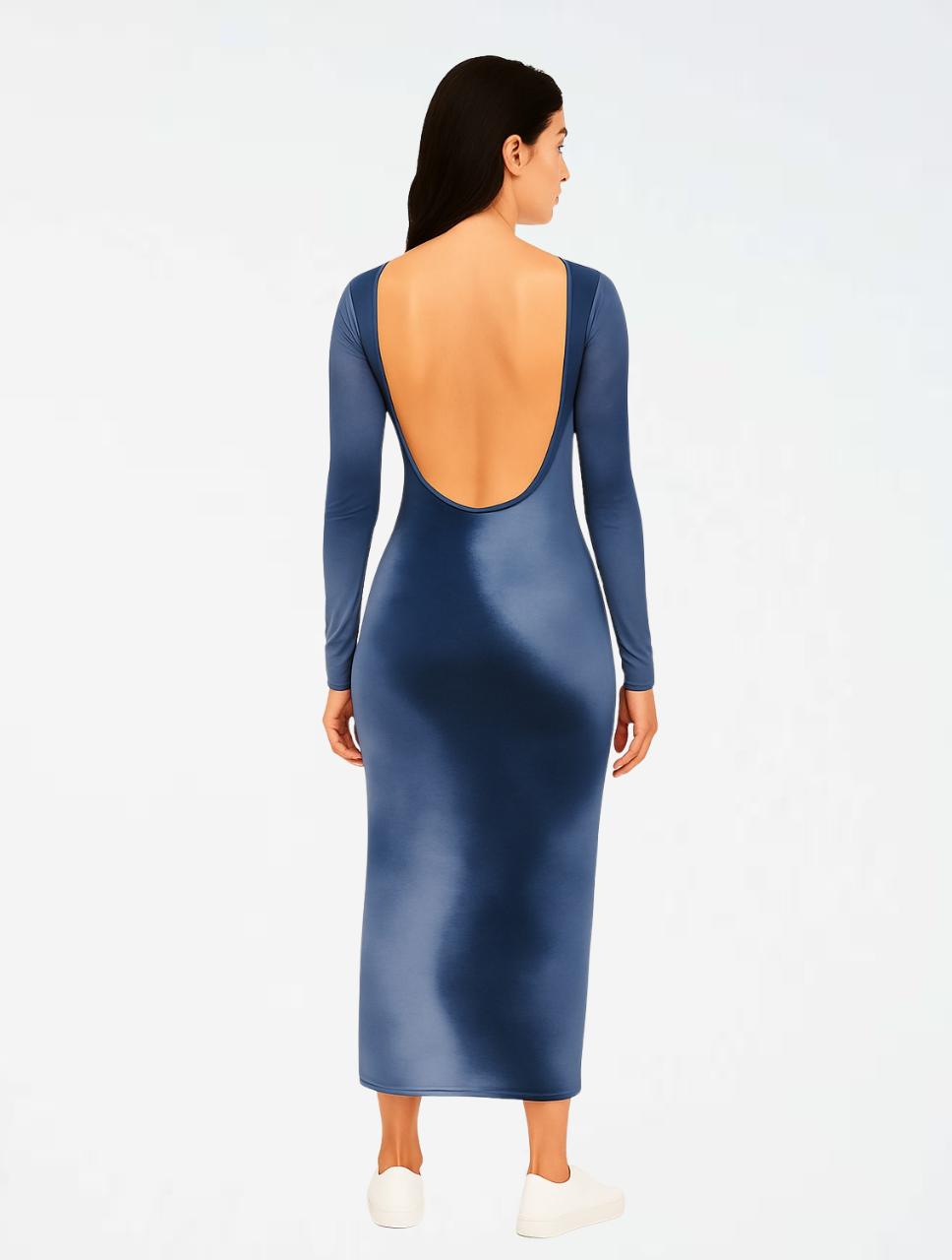 Vestido Largo mesh - The Echo
