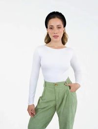 Body Para Mujer Escote Redondo en Espalda - The Essential