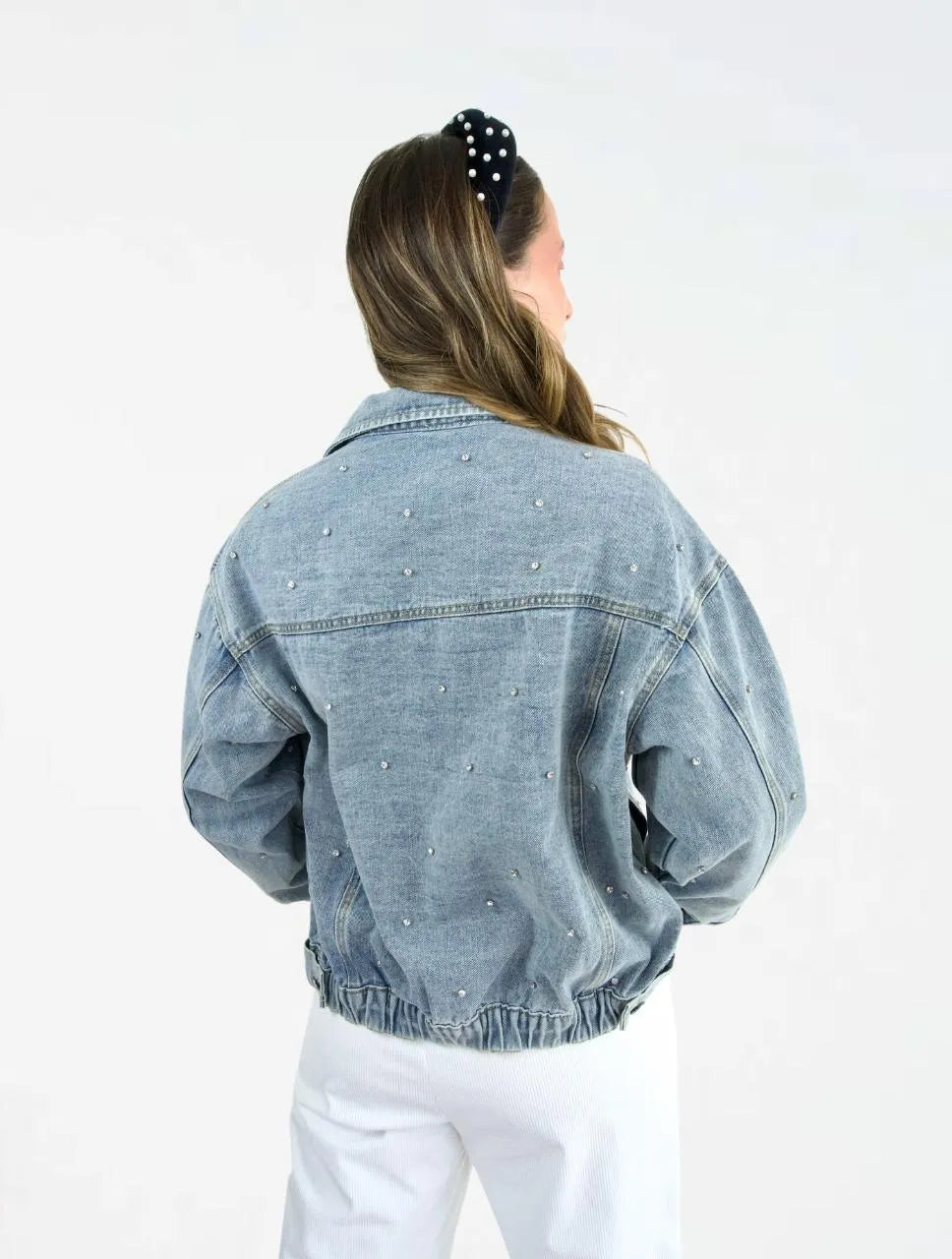 Chaqueta para Mujer Denim con Apliques - The Bold