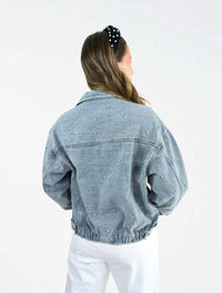 Chaqueta para Mujer Denim con Apliques - The Bold