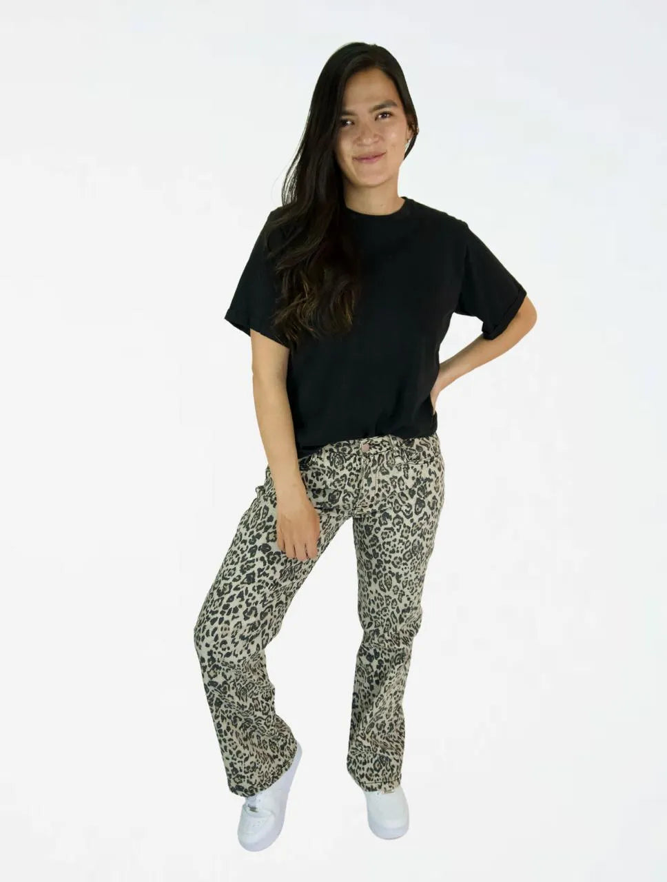 Pantalón Jean Para Mujer Animal Print - The Tribe