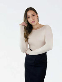 Body Para Mujer Escote Redondo en Espalda - The Essential