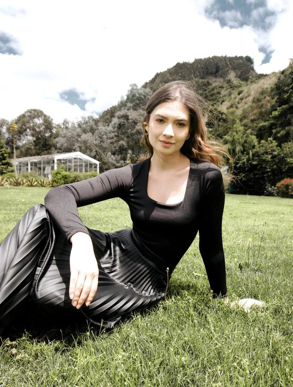 Body para Mujer Escote Cuadrado Manga Larga - Moscú