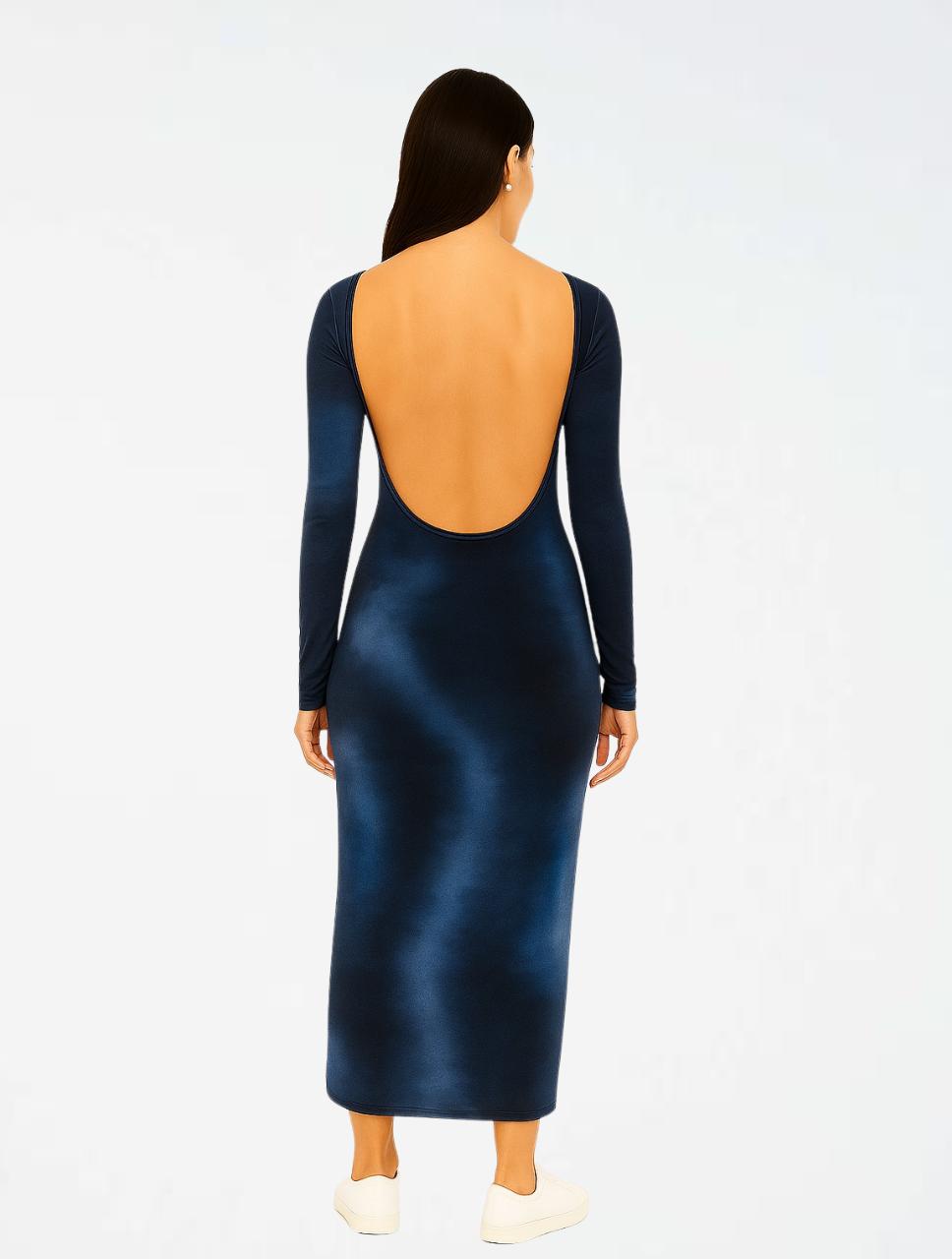 Vestido Largo mesh - The Echo