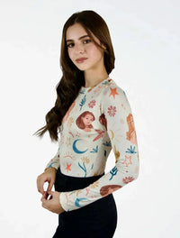 Body para Mujer Estampado con Flores y Estrellas - The Icons