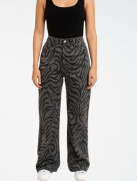 Pantalón Denim Stretch Para Mujer - The Forest