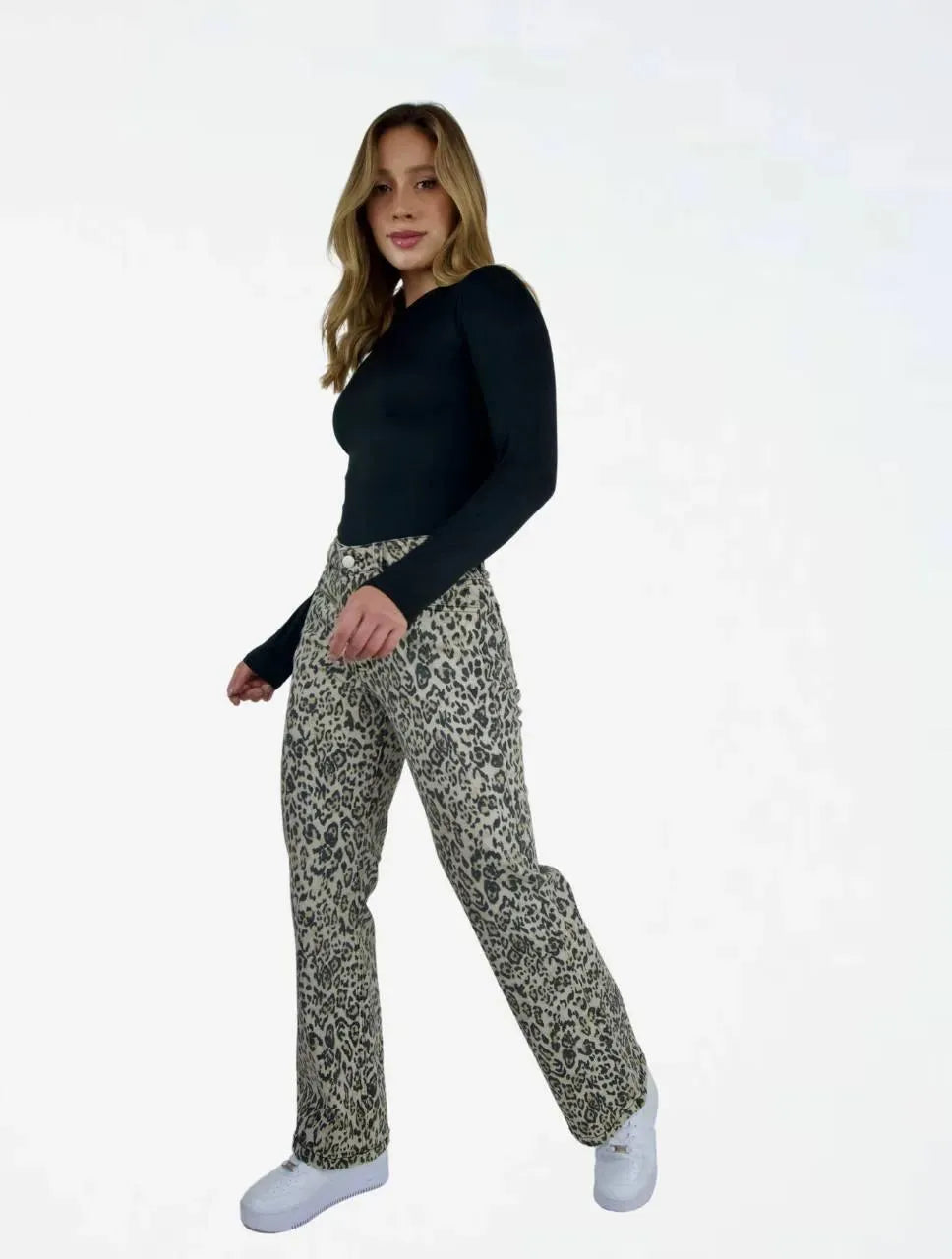 Pantalón Jean Para Mujer Animal Print - The Tribe