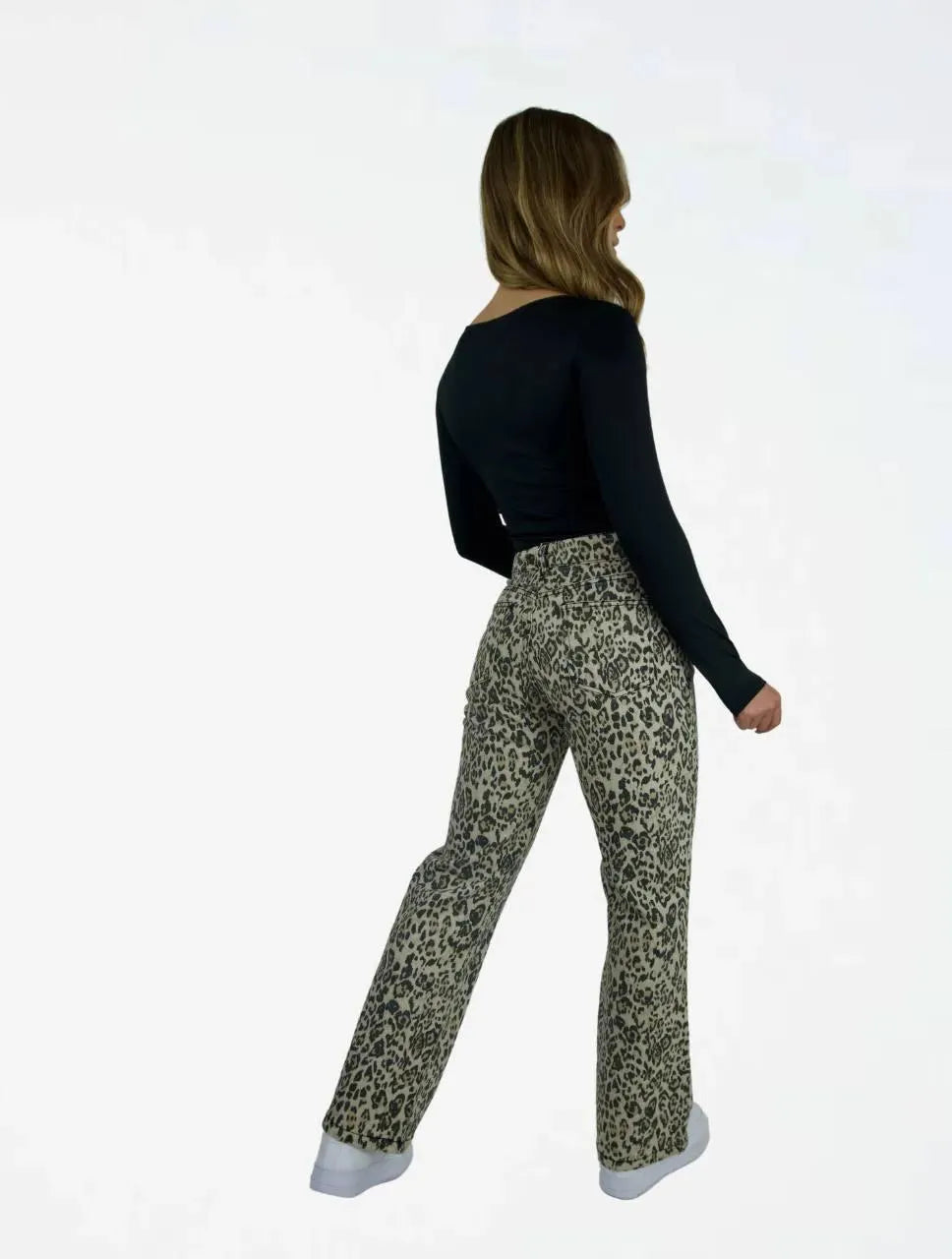 Pantalón Jean Para Mujer Animal Print - The Tribe