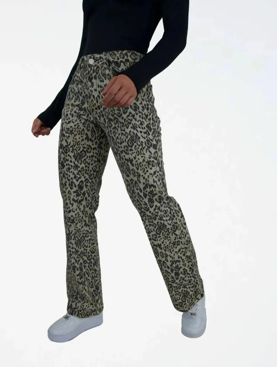 Pantalón Jean Para Mujer Animal Print - The Tribe