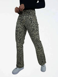 Pantalón Jean Para Mujer Animal Print - The Tribe