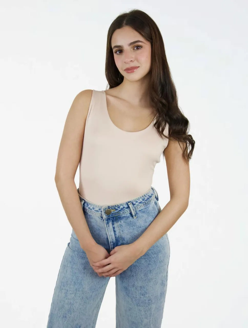 Body para Mujer Escote Redondo Tirantes Anchos - Oslo