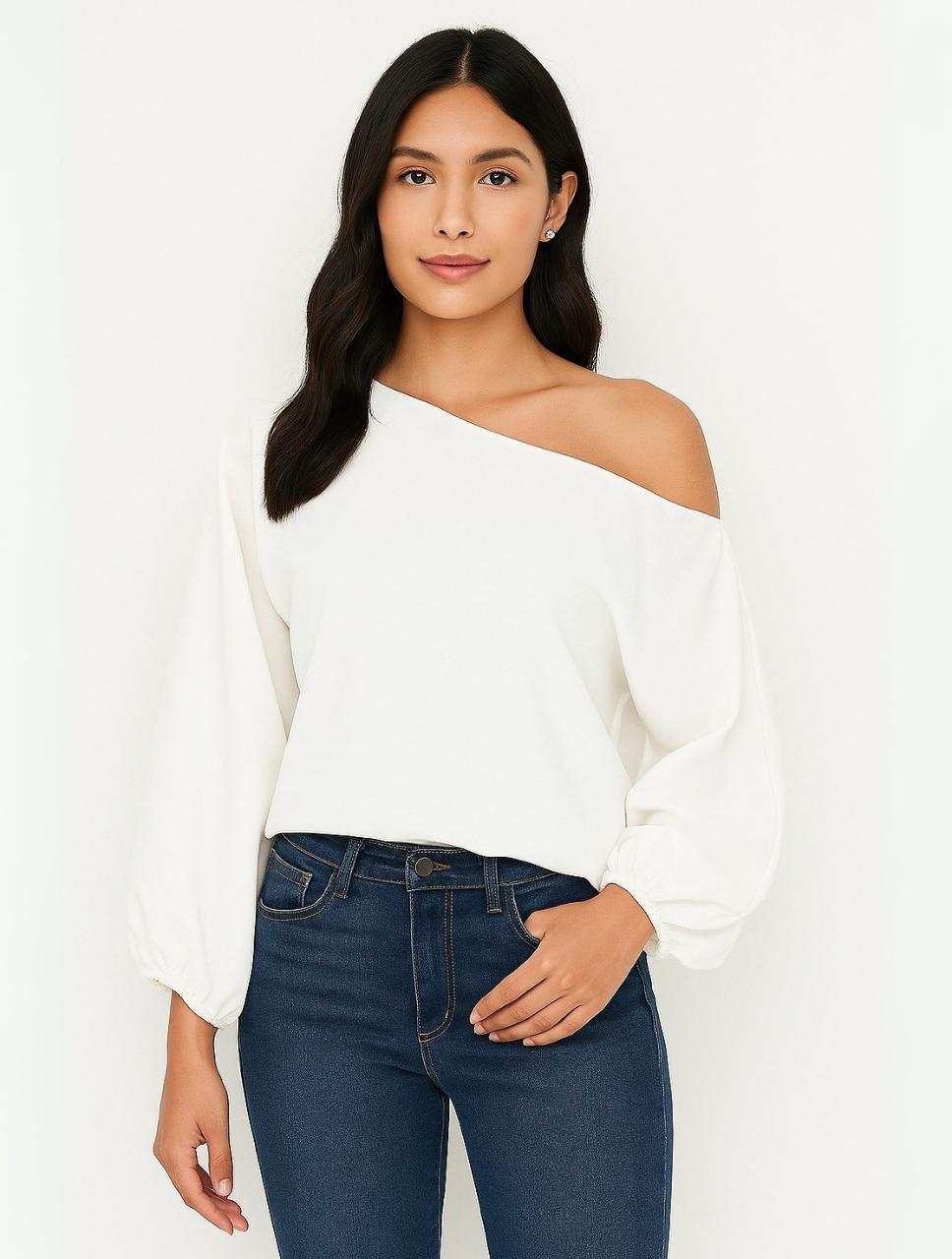 Blusa para Mujer Manga Larga Bombacha  - The Aura