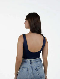 Body para Mujer Escote Redondo Tirantes Anchos - Oslo