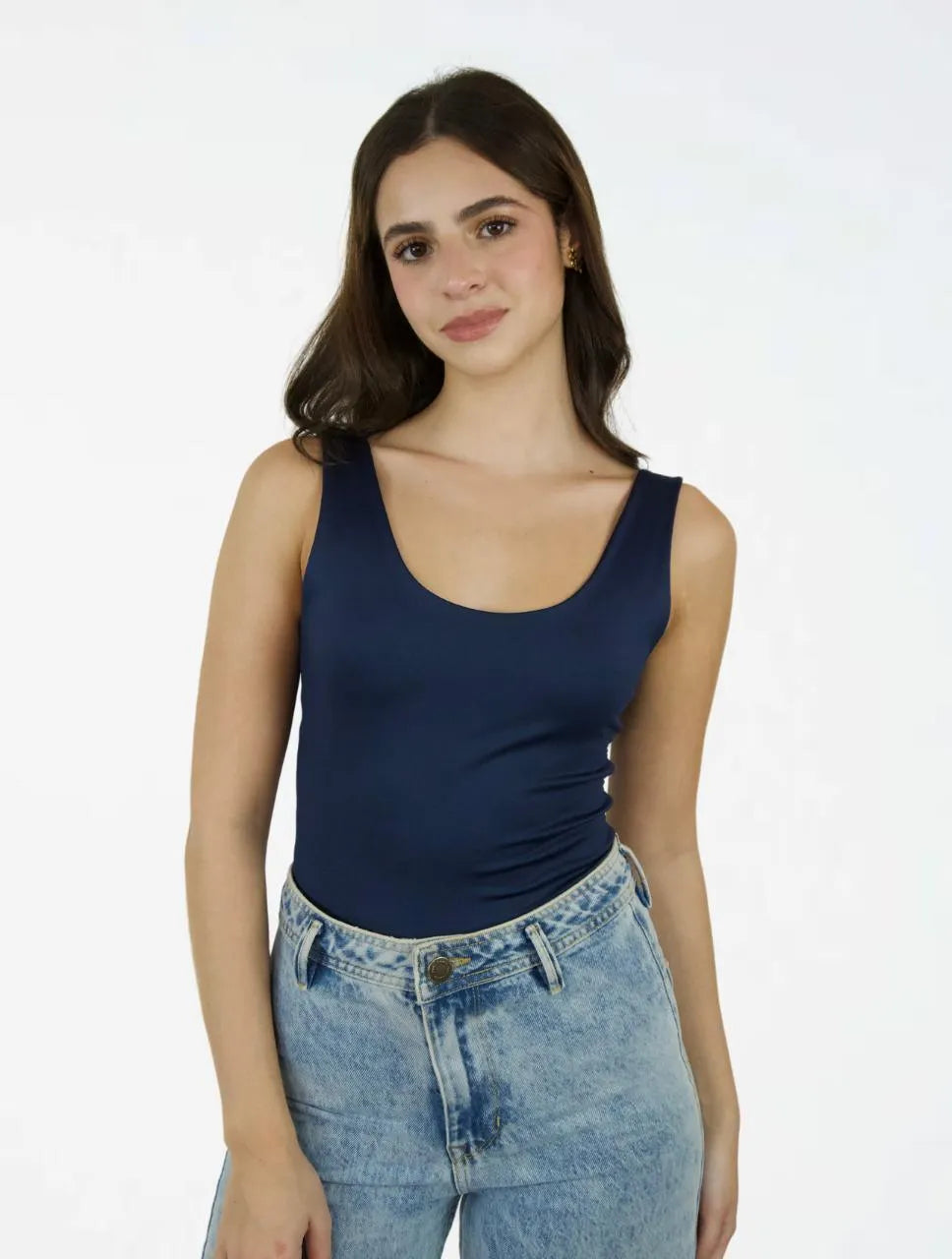 Body para Mujer Escote Redondo Tirantes Anchos - Oslo