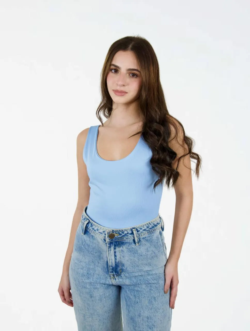 Body para Mujer Escote Redondo Tirantes Anchos - Oslo