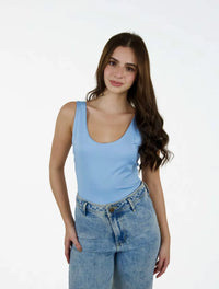 Body para Mujer Escote Redondo Tirantes Anchos - Oslo