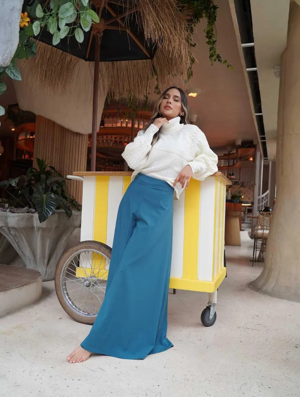 Suéter Cuello Tortuga Diseño Elegante - Solei