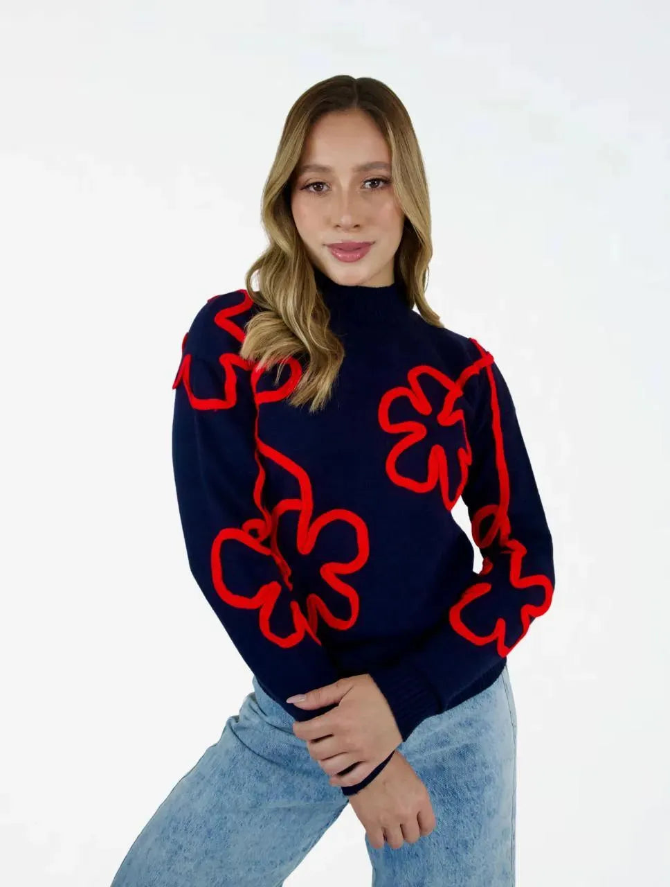 Suéter para Mujer Cuello Alto -The Cozy