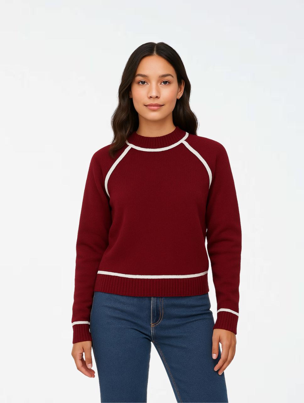 Suéter Para Mujer Cuello Alto - The Softie